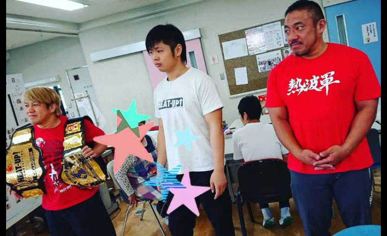 10月31日（木）町田かたつむりの家にTAMURA選手、井土徹也選手、松田慶三選手が訪問しました